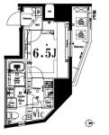AXAS文京本駒込 間取り図