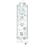 パレステージ文京江戸川橋 間取り図