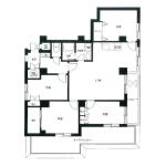 ライオンズマンション小石川台 間取り図