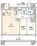 パークコート文京小石川 ザ タワー間取り画像