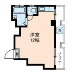 秀山コーポ文京苑間取り画像