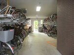 駐輪場　ブライエント小石川