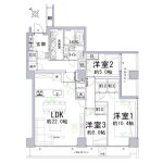 3LDK　小石川パークタワー