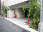 エステムプラザ飯田橋タワーレジデンス　駐車場・駐輪場・バイク置き場入口