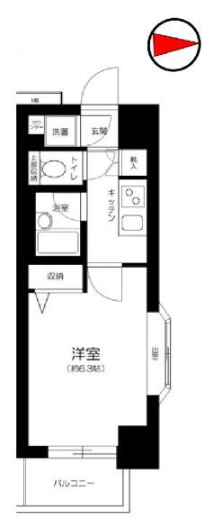 菱和パレス文京白山間取り図