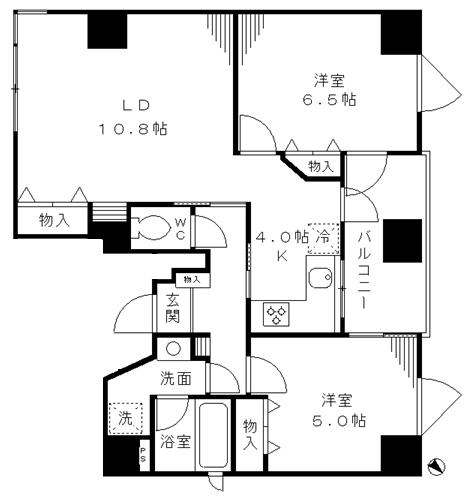 ユーガ千石間取り図