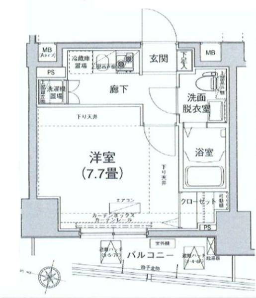 アイル文京白山間取り図