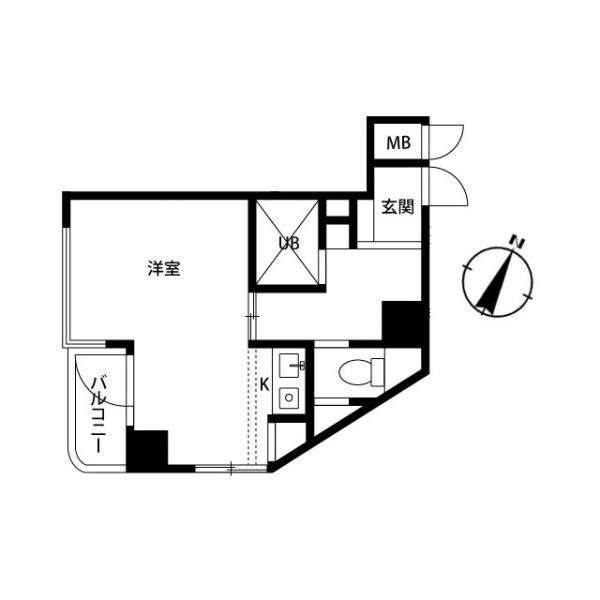 プレール本駒込間取り図