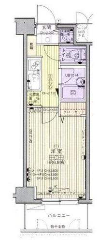 菱和パレス小石川後楽園間取り図