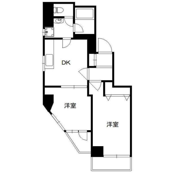 ライオンズマンション本駒込檀 9F 間取り図