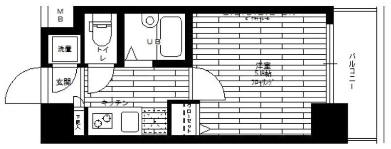 ステージファースト小石川間取り図