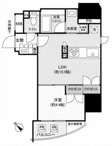 ローレルアイ茗荷谷間取り図