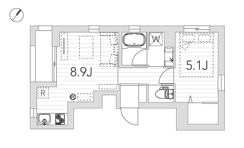 GranDuo小石川II間取り図