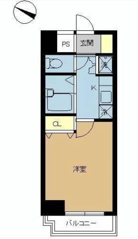 スカイコート後楽園壱番館間取り図