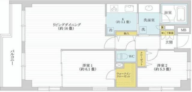 AZ小石川　間取り図