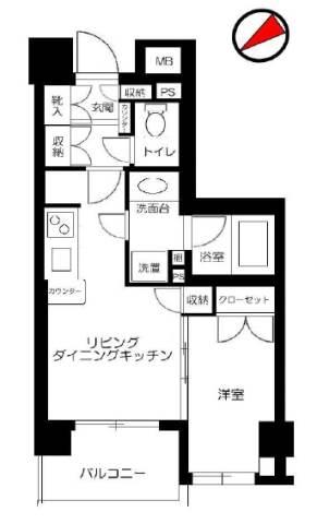 ラヴェンナ文京富坂間取り図