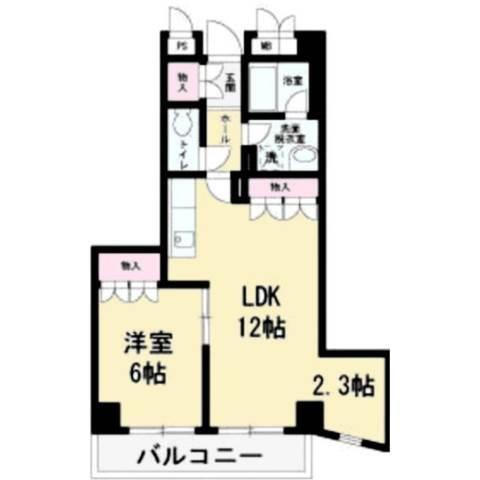 メイフラワー西片 104号室 間取り図