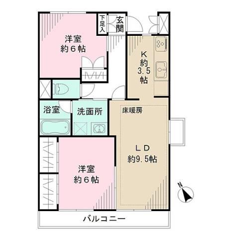 コートアヴェニュー文京本駒込間取り図