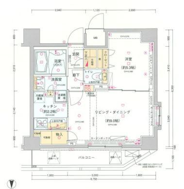 コンシェリア御茶ノ水間取り図