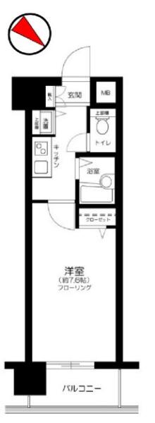 ガラ・シティ茗荷谷間取り図