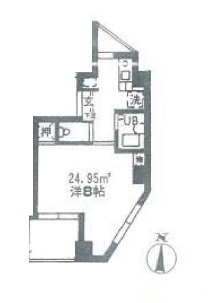 セントハイム小石川間取り図