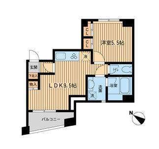 エスティメゾン千駄木間取り図