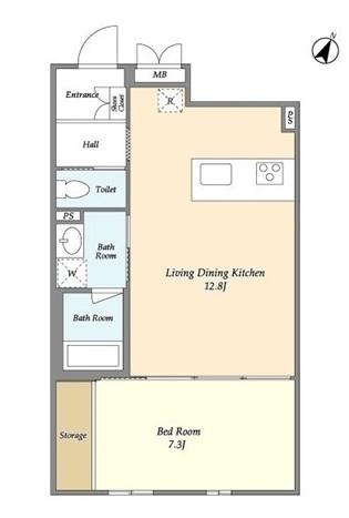 カデンツァ文京間取り図