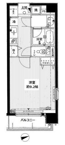 サンシティアヴァンツァーレ文京本郷間取り図