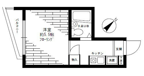 スカイコート本郷東大前間取り図