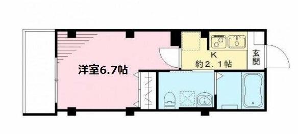 ラシーネ西片間取り図