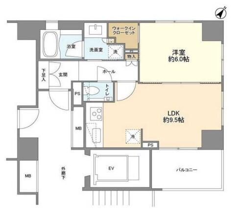 クオリア文京根津間取り図