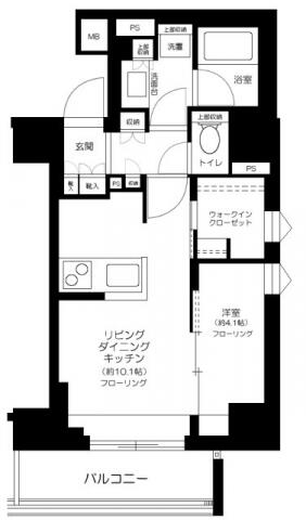 クレヴィア本郷春日ステーションフロント間取り図