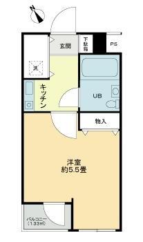 クレッセント小石川植物園間取り図