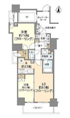 ブランズ文京本駒込間取り図