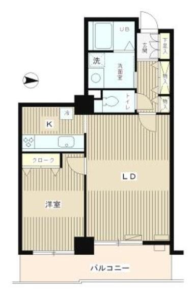 L-AGE エルアージュ小石川B棟間取り図