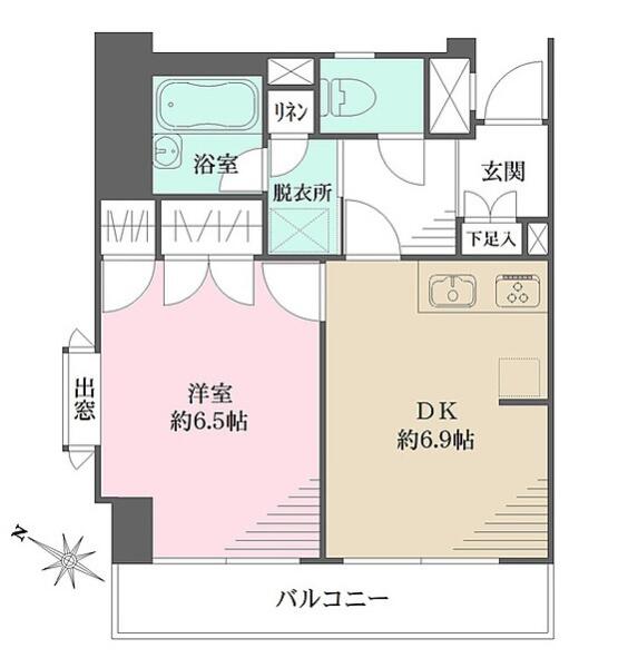 藤和シティコープ新大塚間取り図