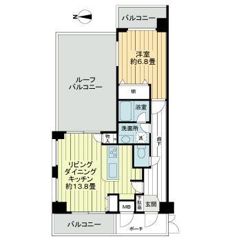 エクセルシオール文京南間取り図