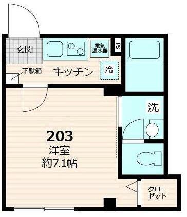 TORONCO本郷（トロンコホンゴウ）間取り図