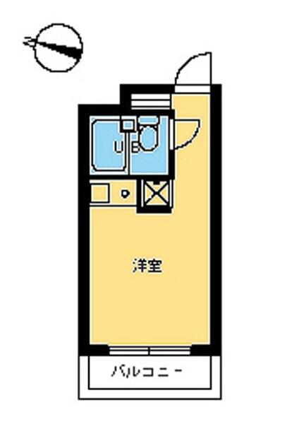 スカイコート後楽園間取り図