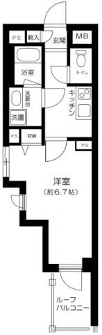 ランドステージ白山間取り図