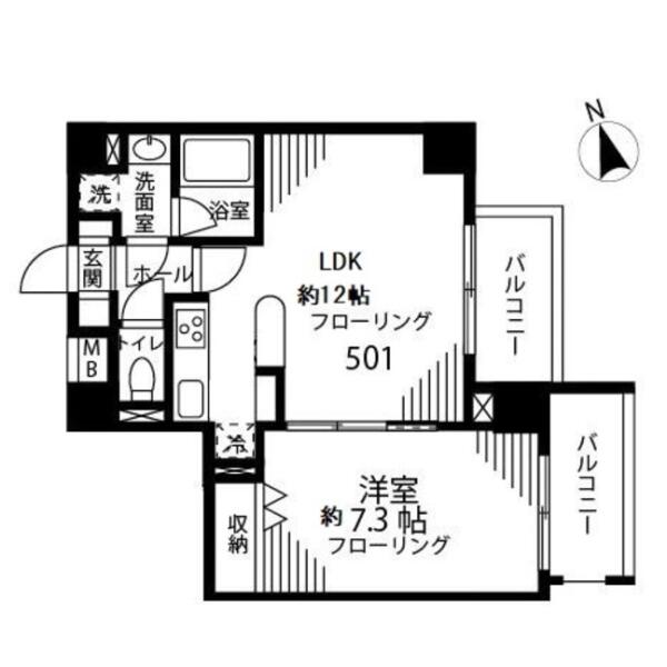 プリマヴェーラ小石川間取り図