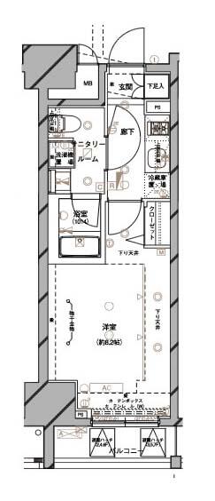 ステージグランデ文京白山間取り図