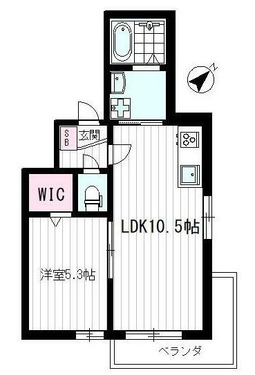 コリーヌミキ間取り図