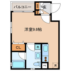 グラストーンズ 102号室 間取り図