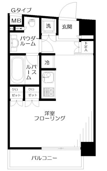 日神デュオステージ小石川間取り図