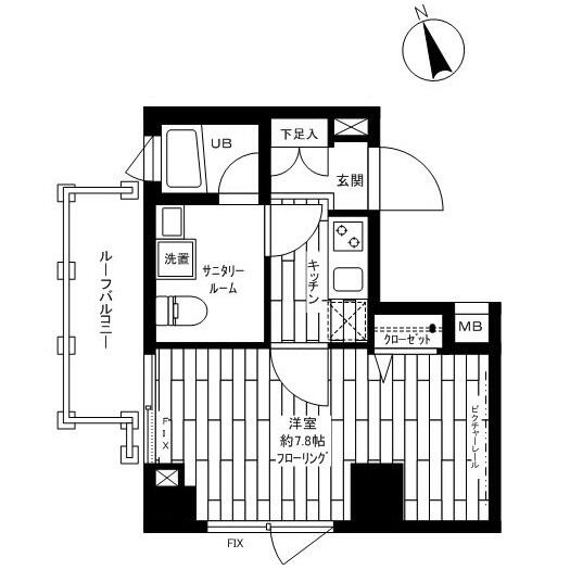 ステージファースト後楽園間取り図