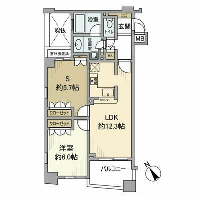 プラネ小石川播磨坂間取り図