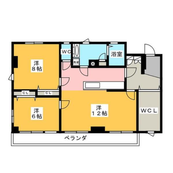 モンフェリーチェ間取り図