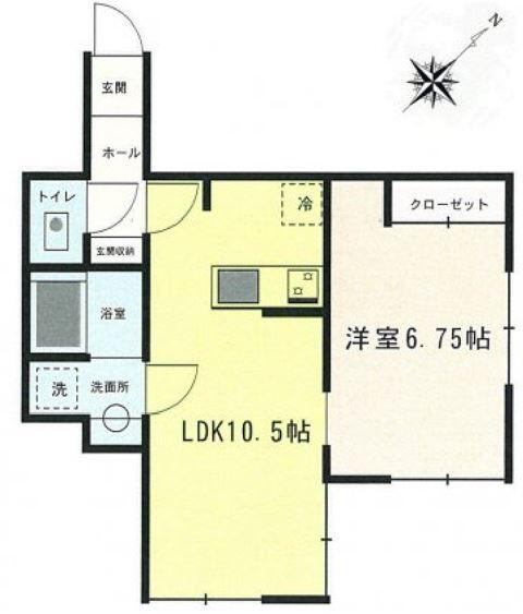 キュルチュール文京間取り図