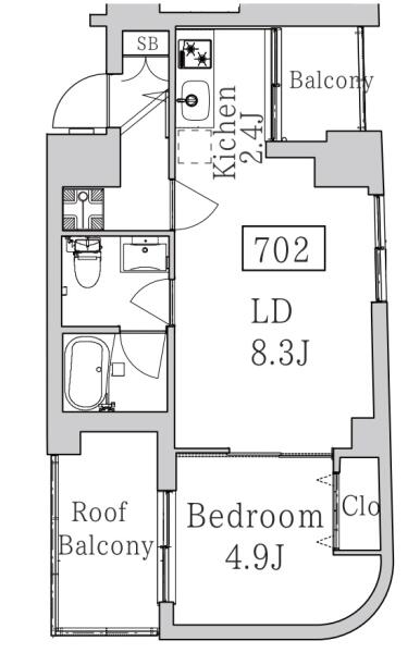 GranDuo小石川間取り図